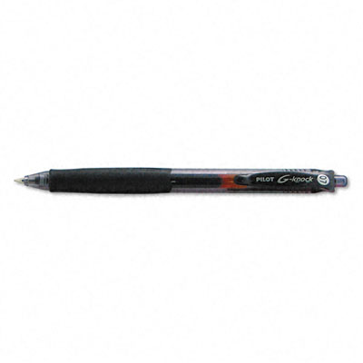 31506 G-Knock BeGreen Retr Roller Ball Pen TRS Brl Black Ink Micro 0.4 mm Pack of 12