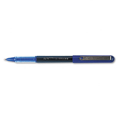 35201 VBall Liquid Ink Stick Roller Ball Pen Blue Brl-Ink Micro Pt 0.20 mm Pack of 12