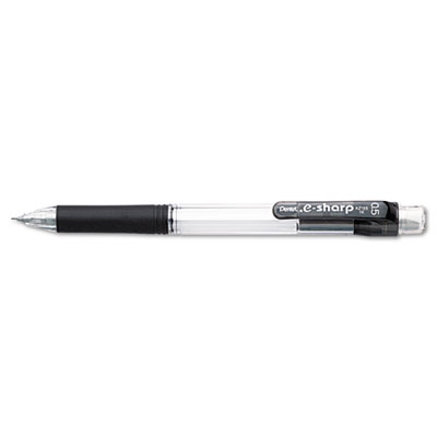 AZ125A .e-Sharp Automatic Pencil 0.50 mm Black Barrel Pack of 12