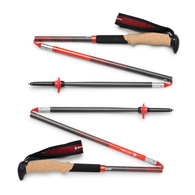 Black Diamond Pursuit Carbon Z Poles Octane 120 cm