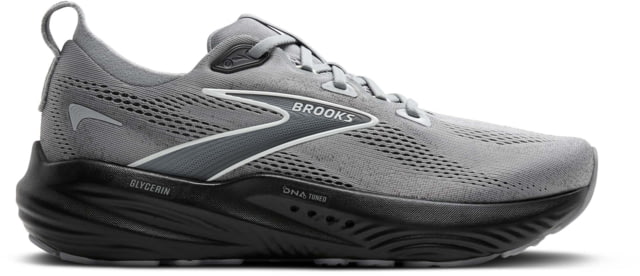 Brooks Glycerin 22 Road Running Shoes - Men's Primer Gray/Ebony/Bluewash 12.0 US/Medium