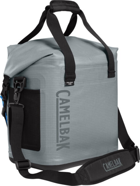 CamelBak ChillBak Cube 18 Soft Cooler with Fusion 3L Group Reservoir Monument Grey