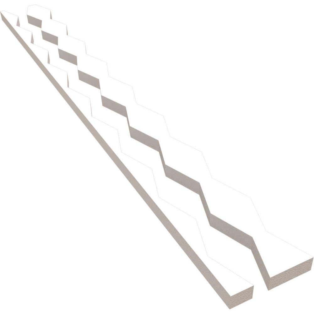 Cimarron 47 in. H x 1 in. W Slatwall Panels in PVC 24-Pack