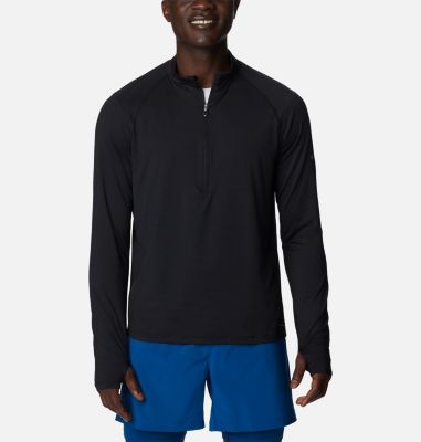Columbia Men's Endless Trail Half Zip Mesh Long Sleeve Shirt-