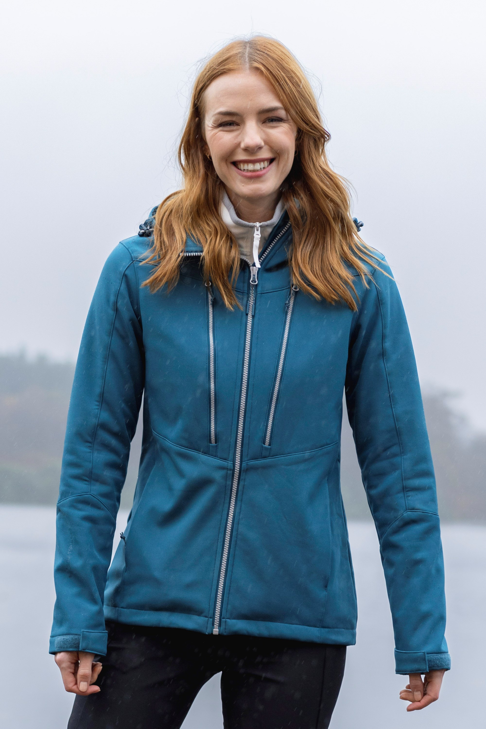 Direction Womens Softshell Jacket - Teal