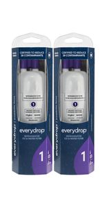 Everydrop® Refrigerator Water Filter 1 - Edr1Rxd1 (Pack Of 2) in 2 Pack, EDR1RXV2P