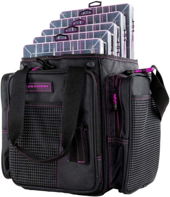 Evolution Outdoor Vertical 3700 Drift Series Tackle Bags Purple