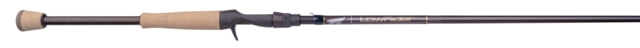 Falcon Rods Lowrider Casting Rod Traveler Casting 3 piece Medium Heavy Black 7 ft
