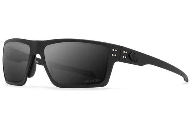 Gatorz Sentix Glasses Smoke w/ Anti-Fog Black/Matte Black Logo Medium