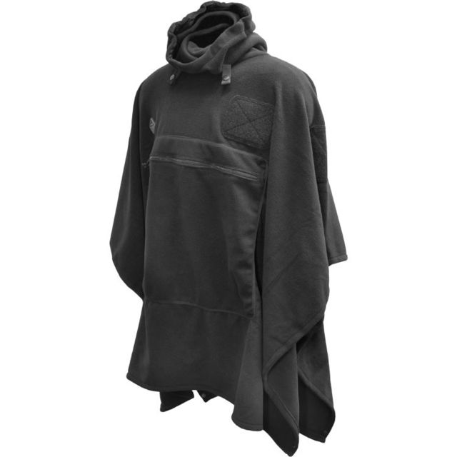 Hazard 4 Fleece Poncho Black One Size