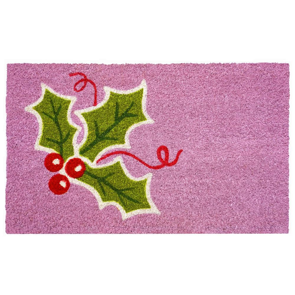 Holly Berry Doormat 24" x 36"