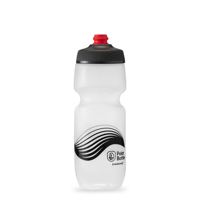 HydraPak Breakaway Surge Bottle Frost/Charcoal 24oz/700ml