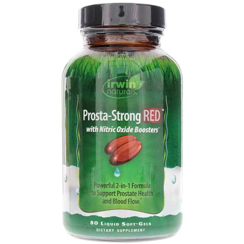 Irwin Naturals Prosta-Strong RED 80 Liquid Softgels