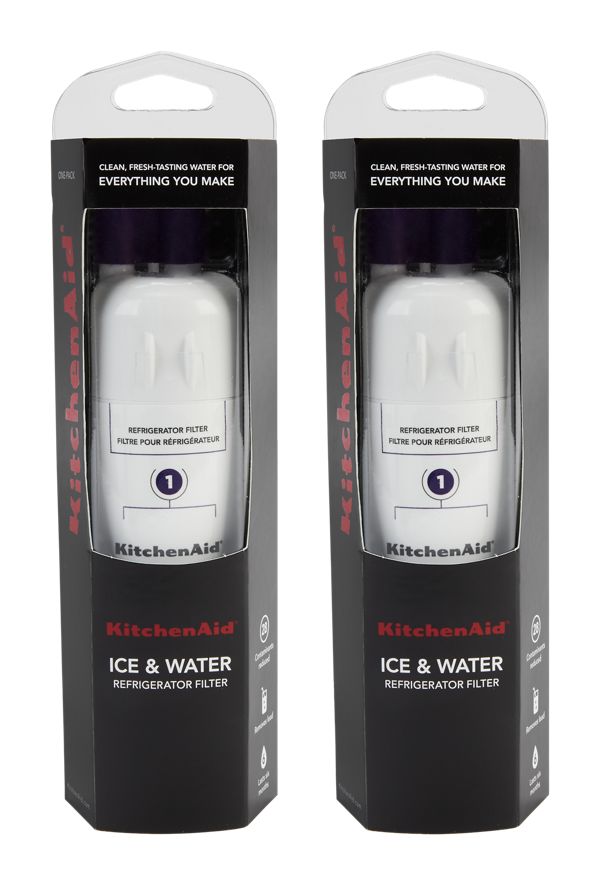 KitchenAid Refrigerator Water Filter 1 - Kad1Rxd1 (Pack Of 2) in 2 Pack, KAD1RXV2P