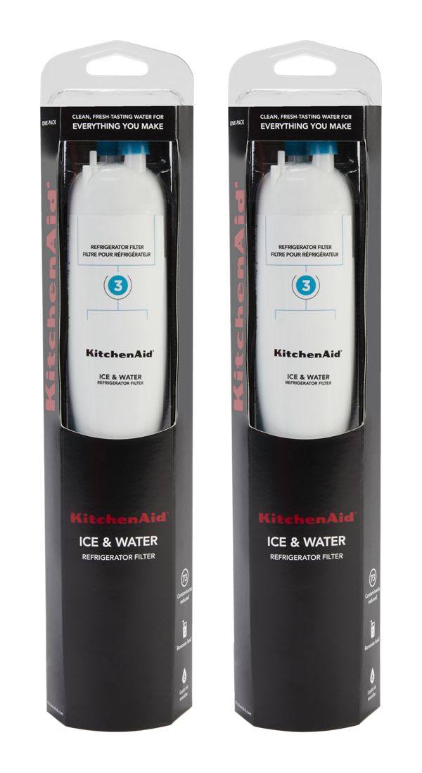 KitchenAid Refrigerator Water Filter 3 - Kad3Rxd1 (Pack Of 2) in 2 Pack, KAD3RXV2P