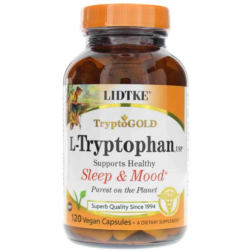 Lidtke L-Tryptophan 500 Mg 120 Vegan Capsules