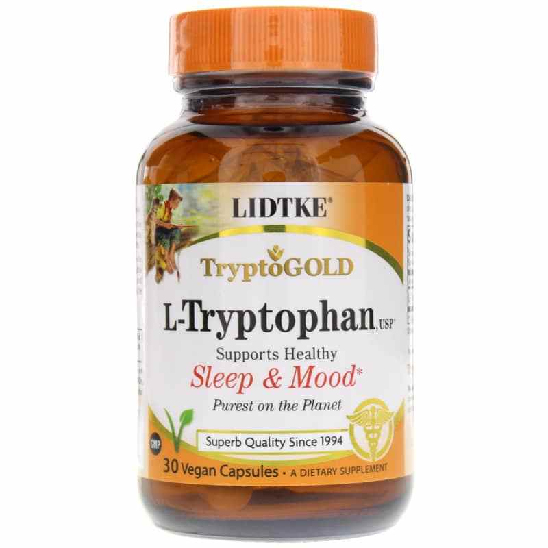 Lidtke L-Tryptophan 500 Mg 30 Vegan Capsules