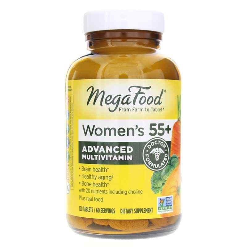 Megafood Multi for Women 55+ 120 Tablets