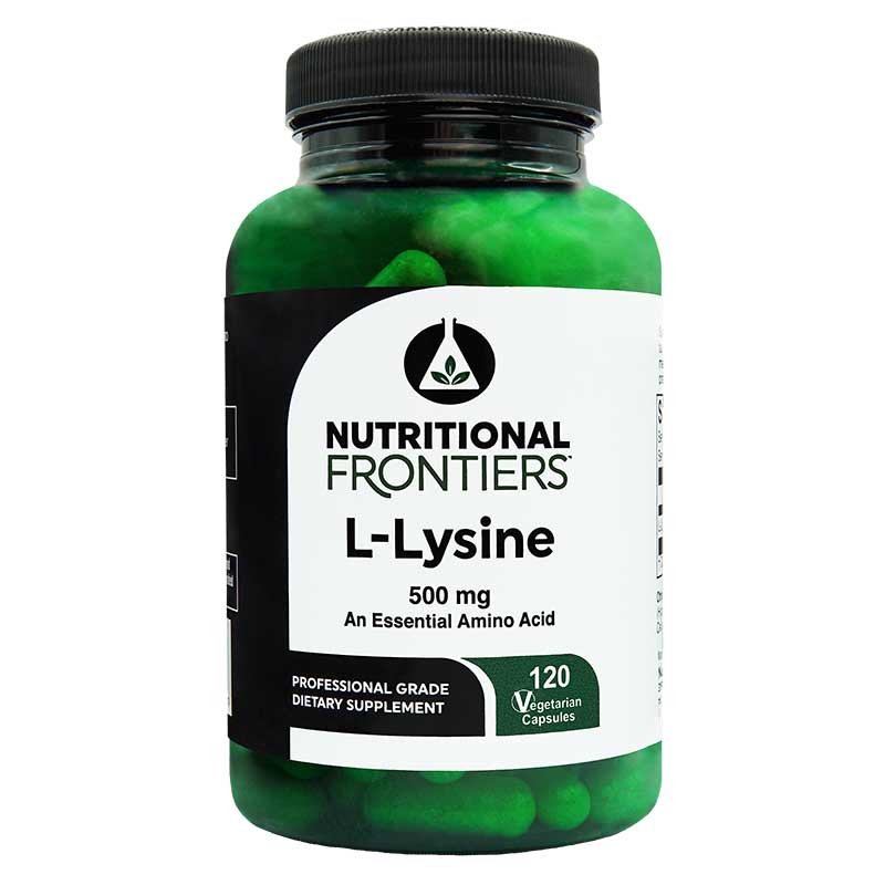 Nutritional Frontiers L-Lysine 120 Veg Capsules