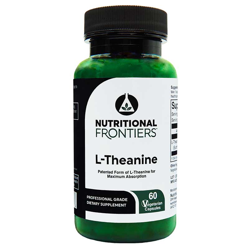 Nutritional Frontiers L-Theanine 60 Veg Capsules
