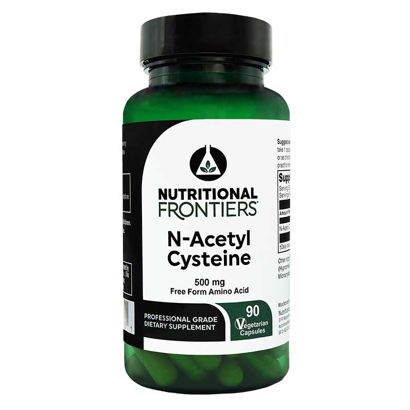 Nutritional Frontiers N-Acetyl Cysteine 500 Mg 90 Veg Capsules