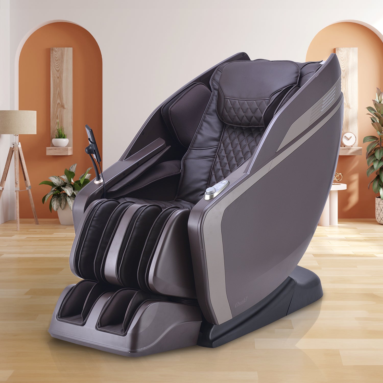 Osaki Ai Monarch LE Massage Chair in Brown