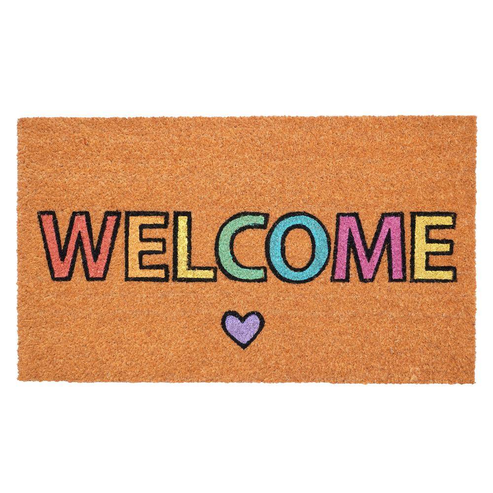Pastel Welcome 17" x 29"