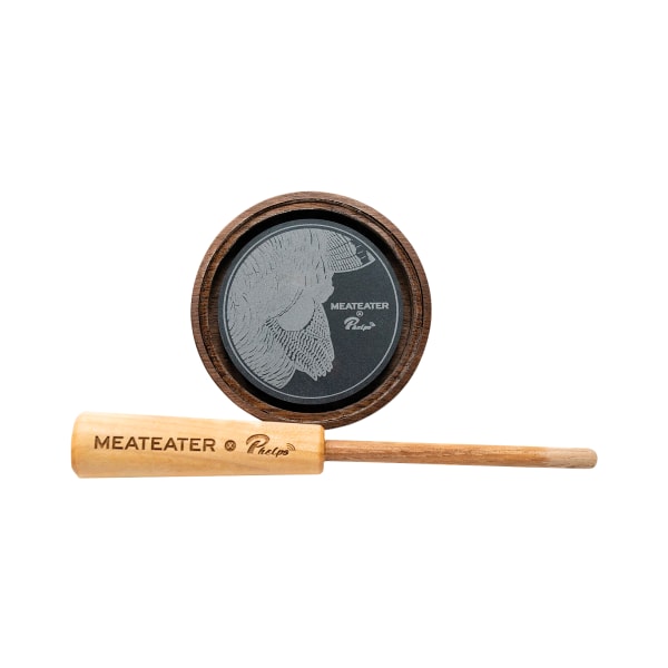 Phelps Game Calls MeatEater X Phelps Crystal Over Slate Friction Turkey Call