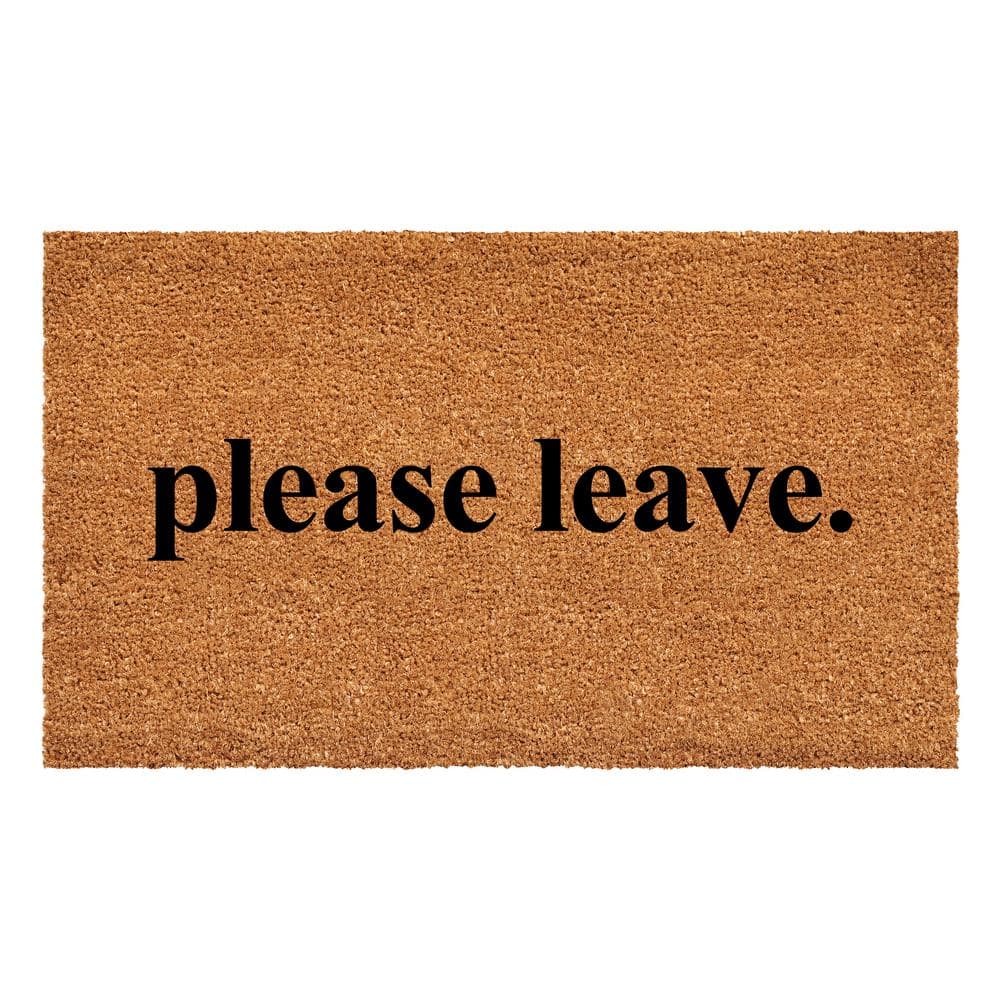 Please Leave Doormat, 17" x 29"