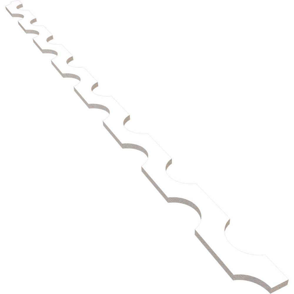 Pomeroy 94 in. H x 0.75 in. W Slatwall Panels in PVC 12-Pack