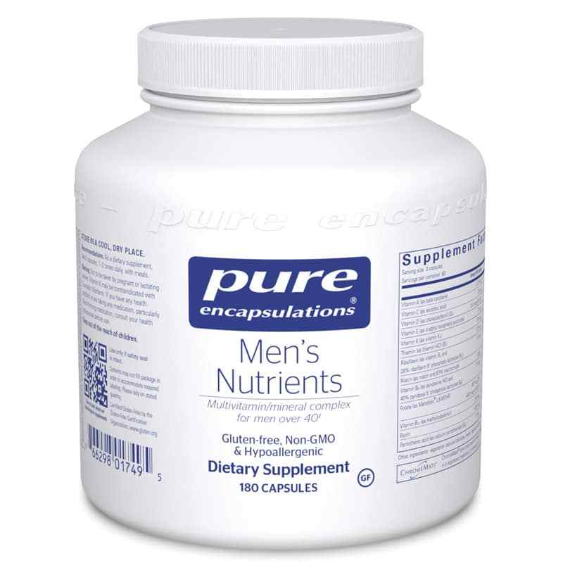 Pure Encapsulations Men's Nutrients 180 Capsules