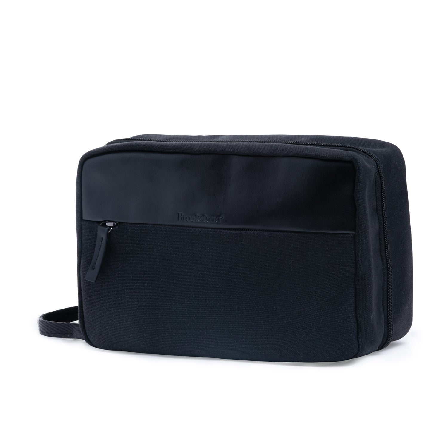 SUPPLY ACCESSORIES Brookstone Travel Storage Bag - Large Multi-Functional Toiletries Pouch in Black