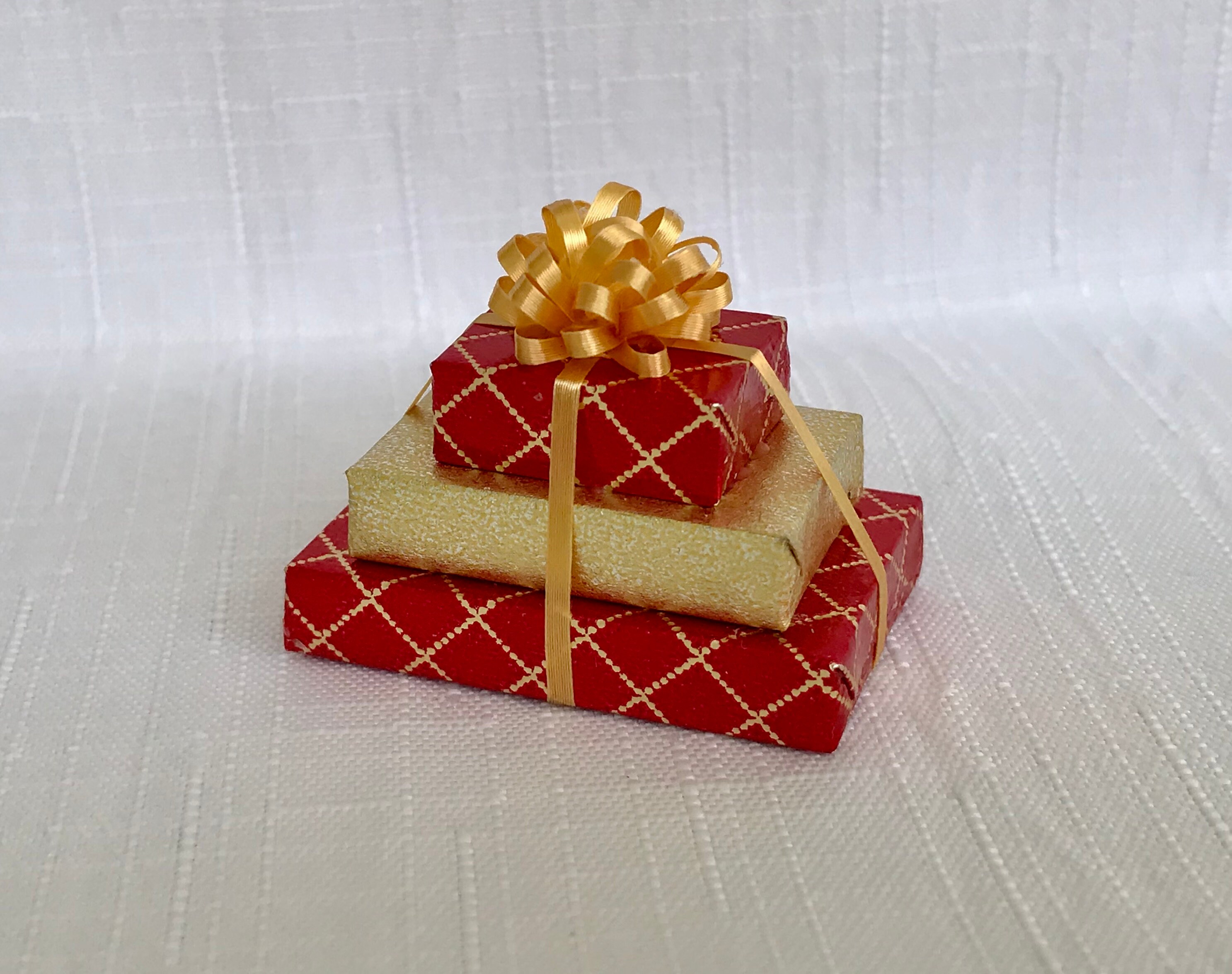 Tripple Stack Shimmering Gold