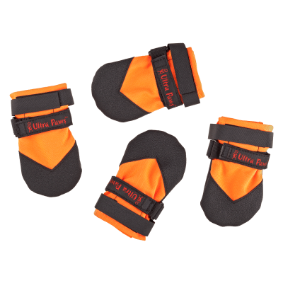 Ultra Paws Rugged Dog Boots - Blaze Orange - Small