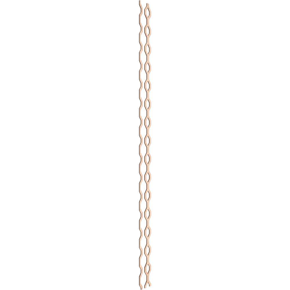 Wabash 94 in. H x 0.25 in. W Slatwall Panels in Red Oak 24-Pack