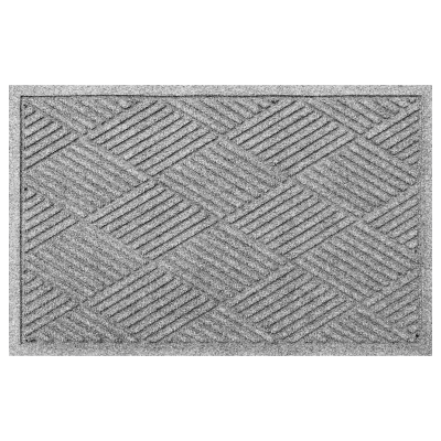 WaterHog Diamonds Doormat - Medium Gray - 2' x 3'