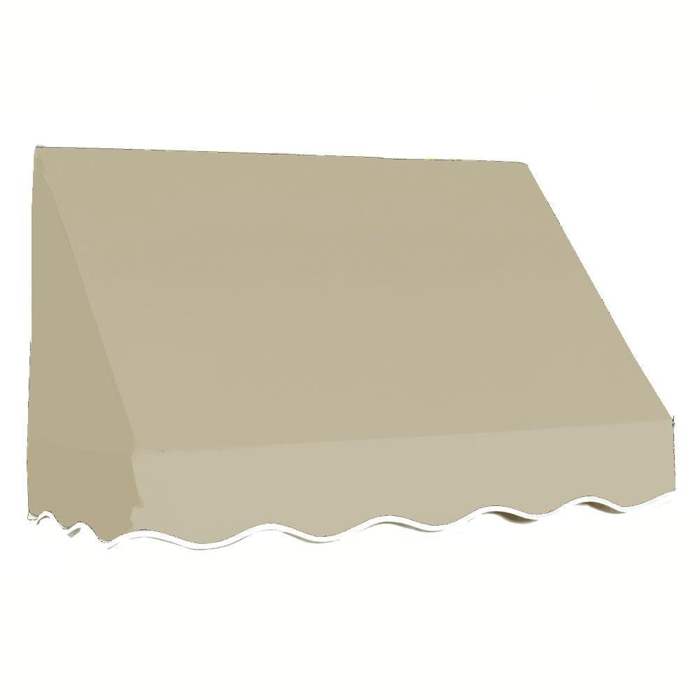5.38 ft. Wide San Francisco Window/Entry Fixed Awning (31 in. H x 24 in. D) Tan