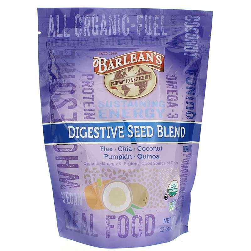 Barleans Organic Oils Digestive Seed Blend, Organic 12 Oz