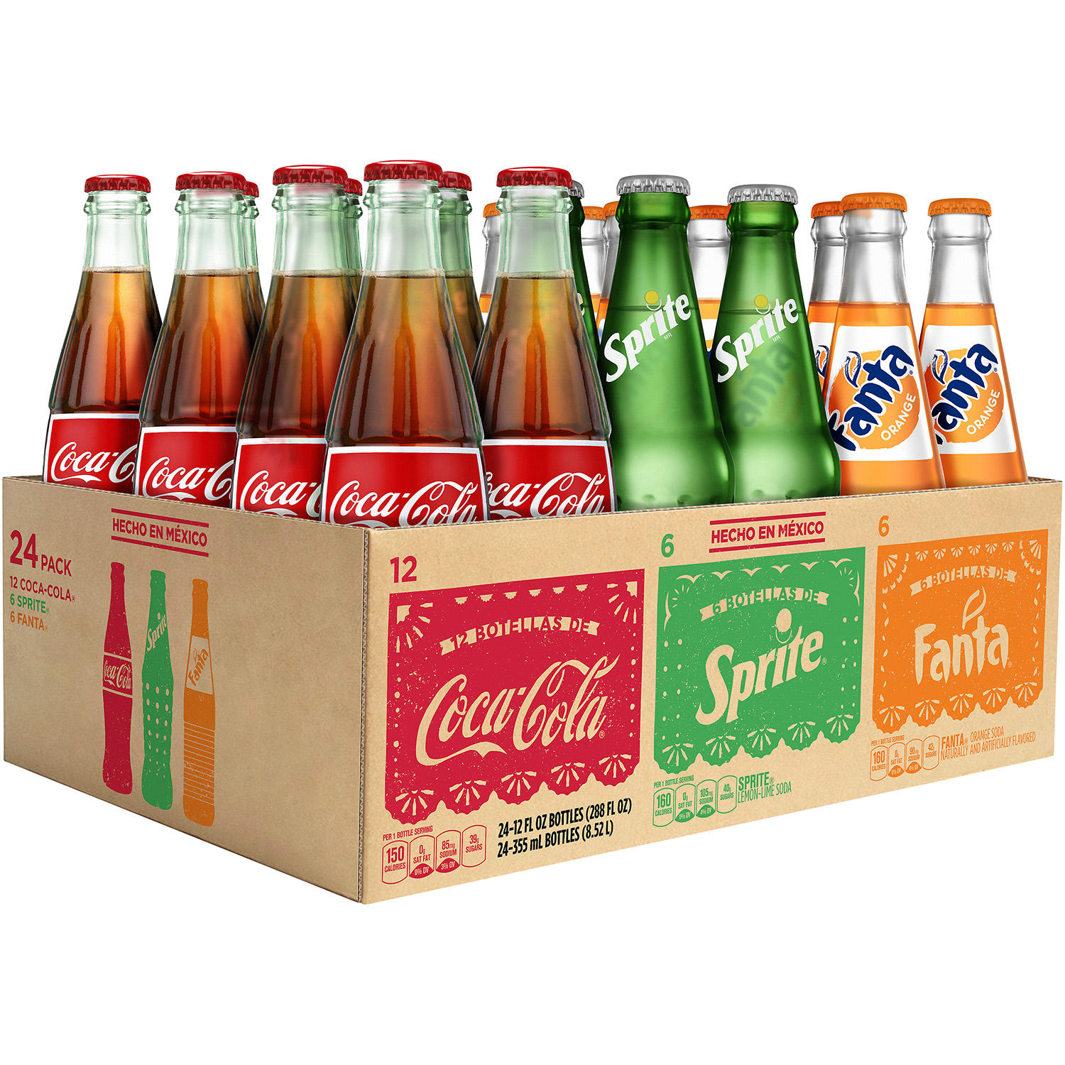 Coca-Cola de Mexico Variety Pack 12 oz., 24 pk.