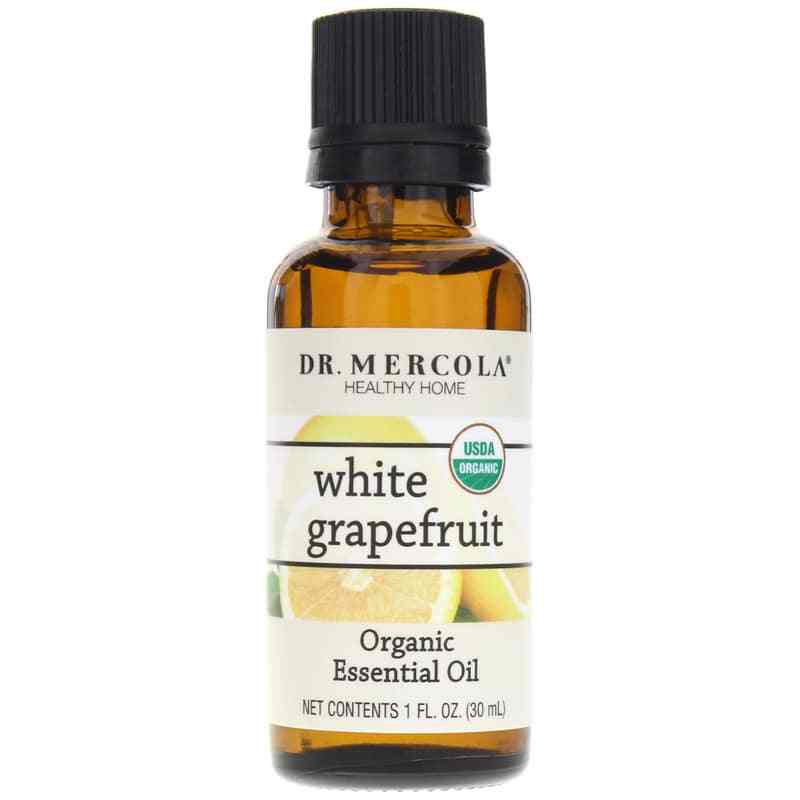 Dr. Mercola White Grapefruit Organic Essential Oil 1 Oz
