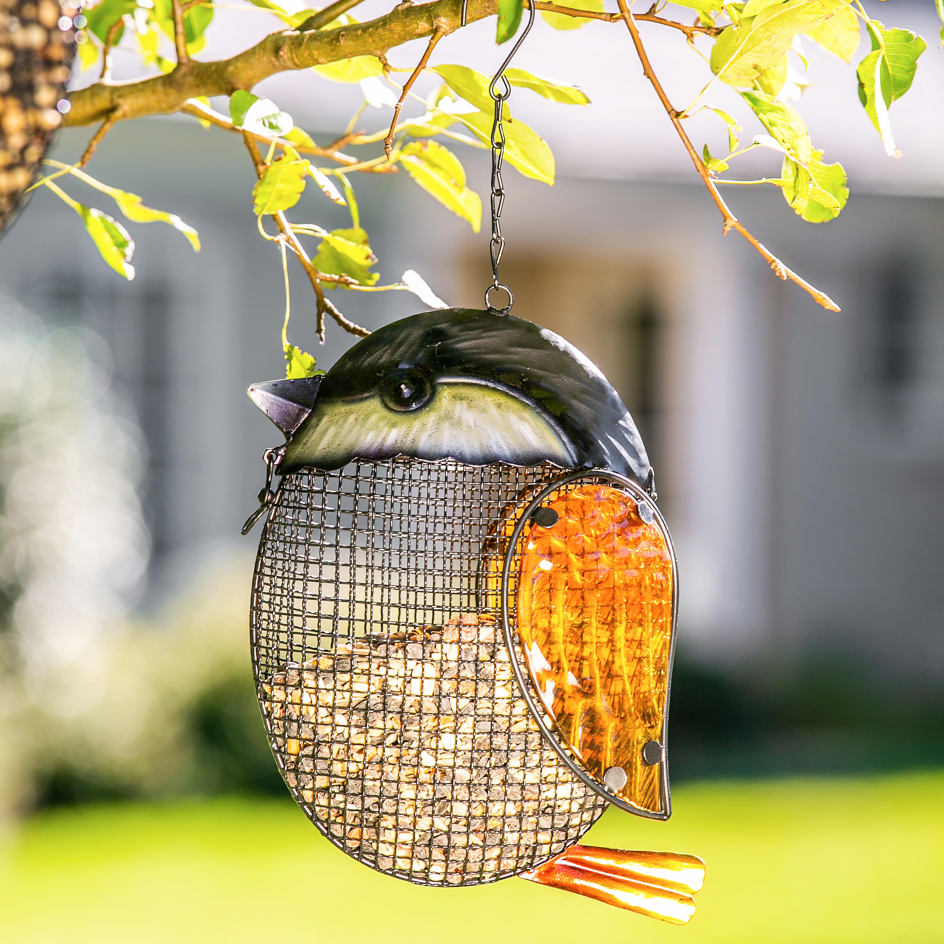 Hanging Mesh Chickadee Bird Feeder