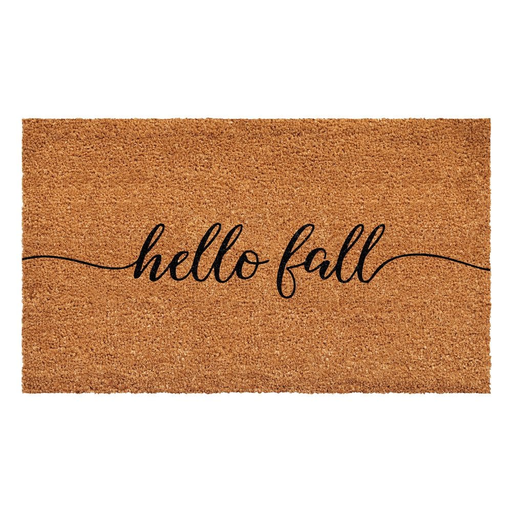 Hello Fall Doormat, 17" x 29"