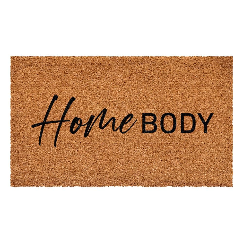 Home Body Doormat, 12" x 24"