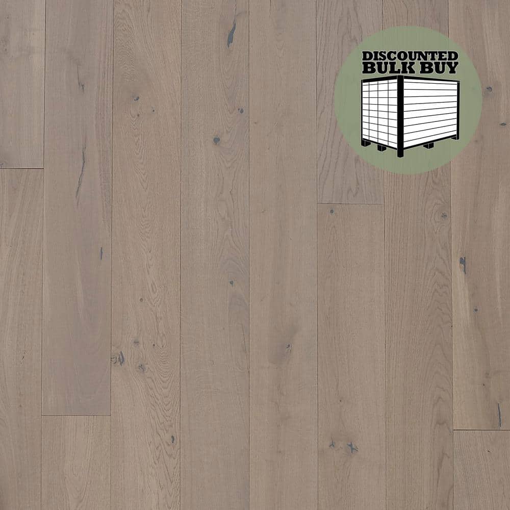 Ice Caps Euro Oak 9/16 in. T x 8.66 in. W Tongue and Groove Smooth Engineered Hardwood Flooring (1250 sqft/pallet)