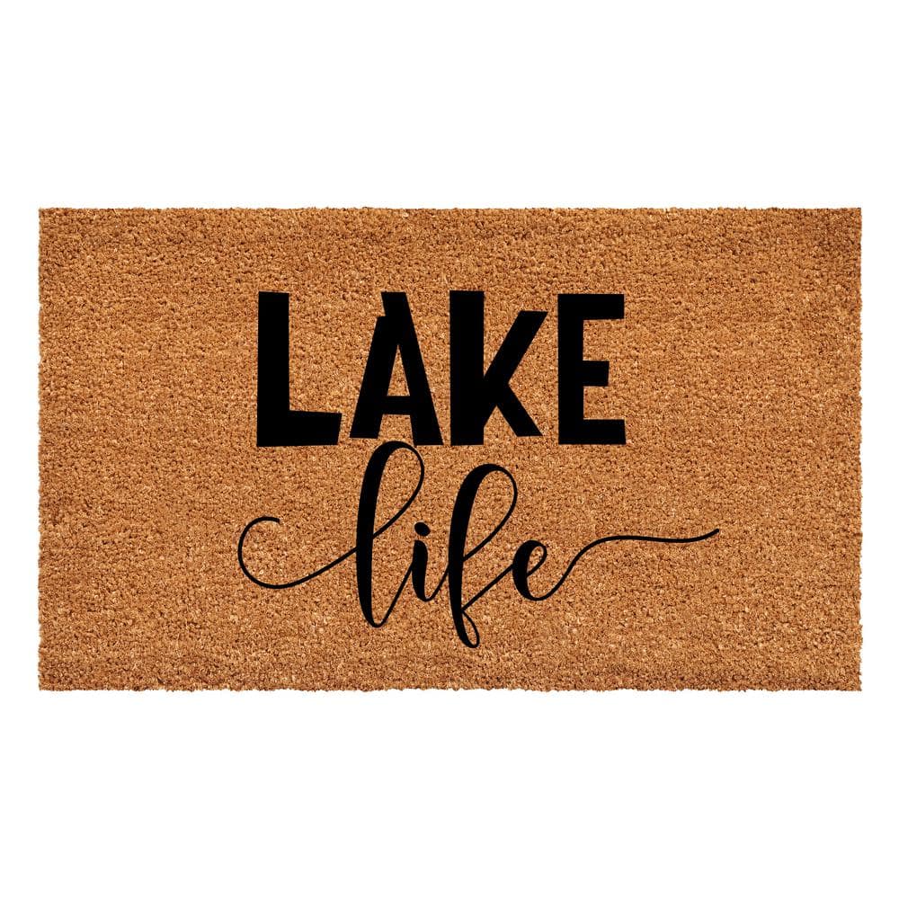Lake Life Doormat, 24" x 36"