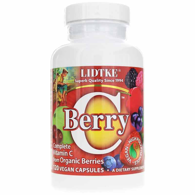 Lidtke Berry-C Complete Vitamin C 120 Veg Capsules