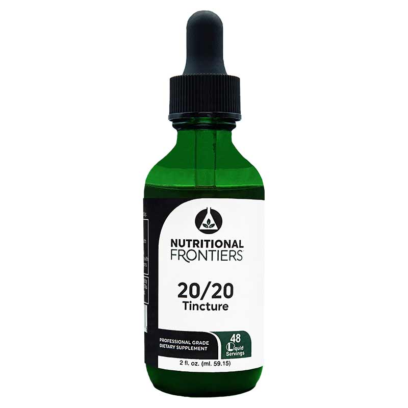 Nutritional Frontiers 20/20 Organic Herbal Tincture 2 Oz
