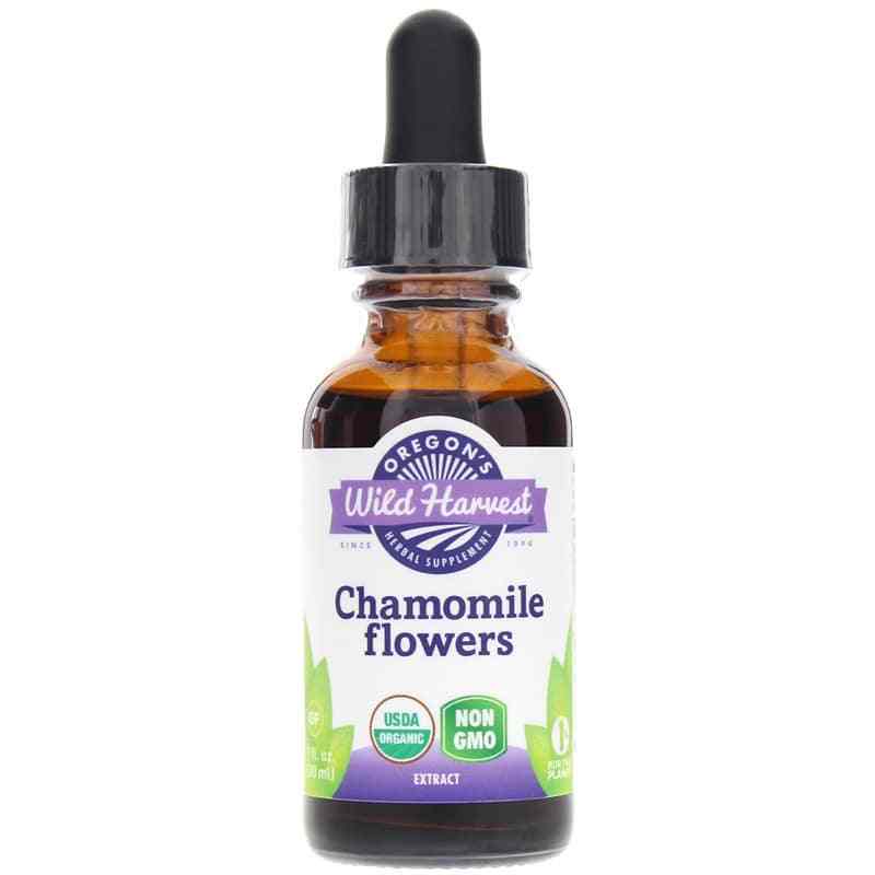Oregons Wild Harvest Chamomile Flowers Extract 1 Oz