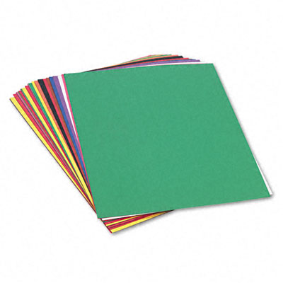 Pacon 6523 SunWorks Construction Paper Heavy 24 x 36 10 Colors 50 Sheets