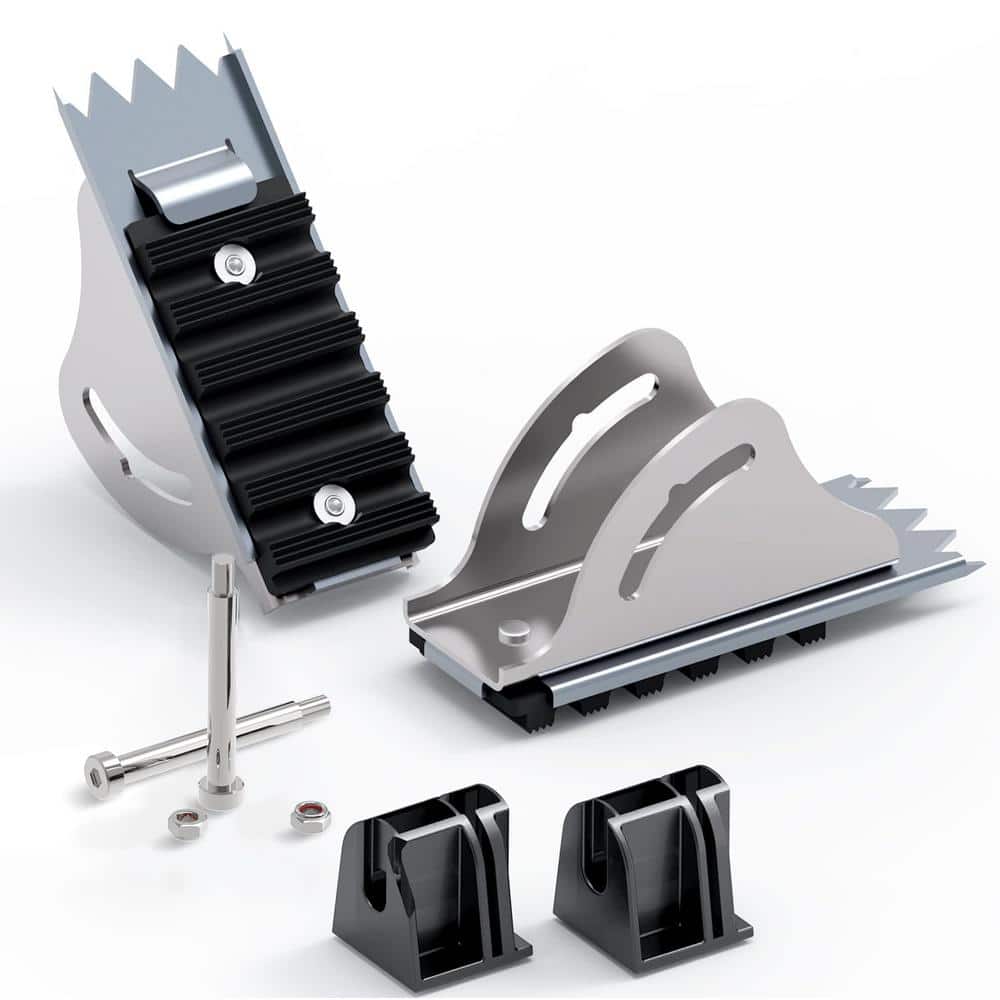 Silver Safety Feet Kit for Ext. Ladders - D1200/1300/1700/1800 Series